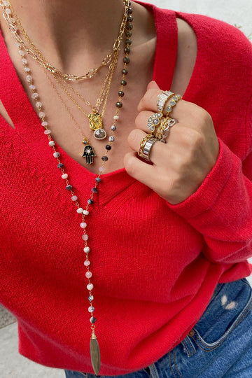 SPECTRUM Y NECKLACE- FOG